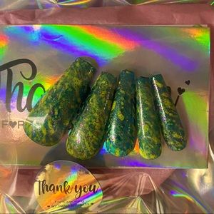 “Wild Child”. One of a kind nails.